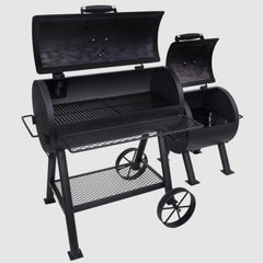 oklahoma-joes-barrel-hitch-combo-grill-and-smoker-5