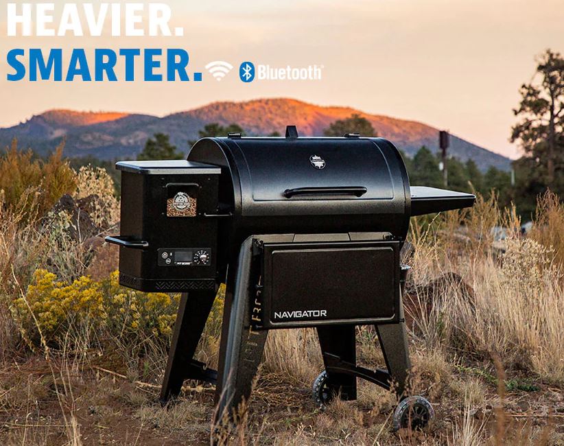 Pit Boss Navigator 850 Alat Panggang BBQ Smoker Daging Pelet Kayu